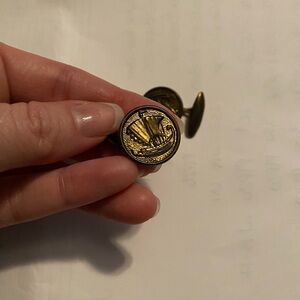 Antique Nautical Gold tone Cufflinks